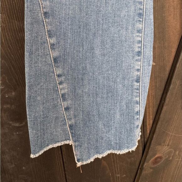 Flying Monkey WOMENS Platinum Distressed Jeans Size 28 - Picture 2 of 5